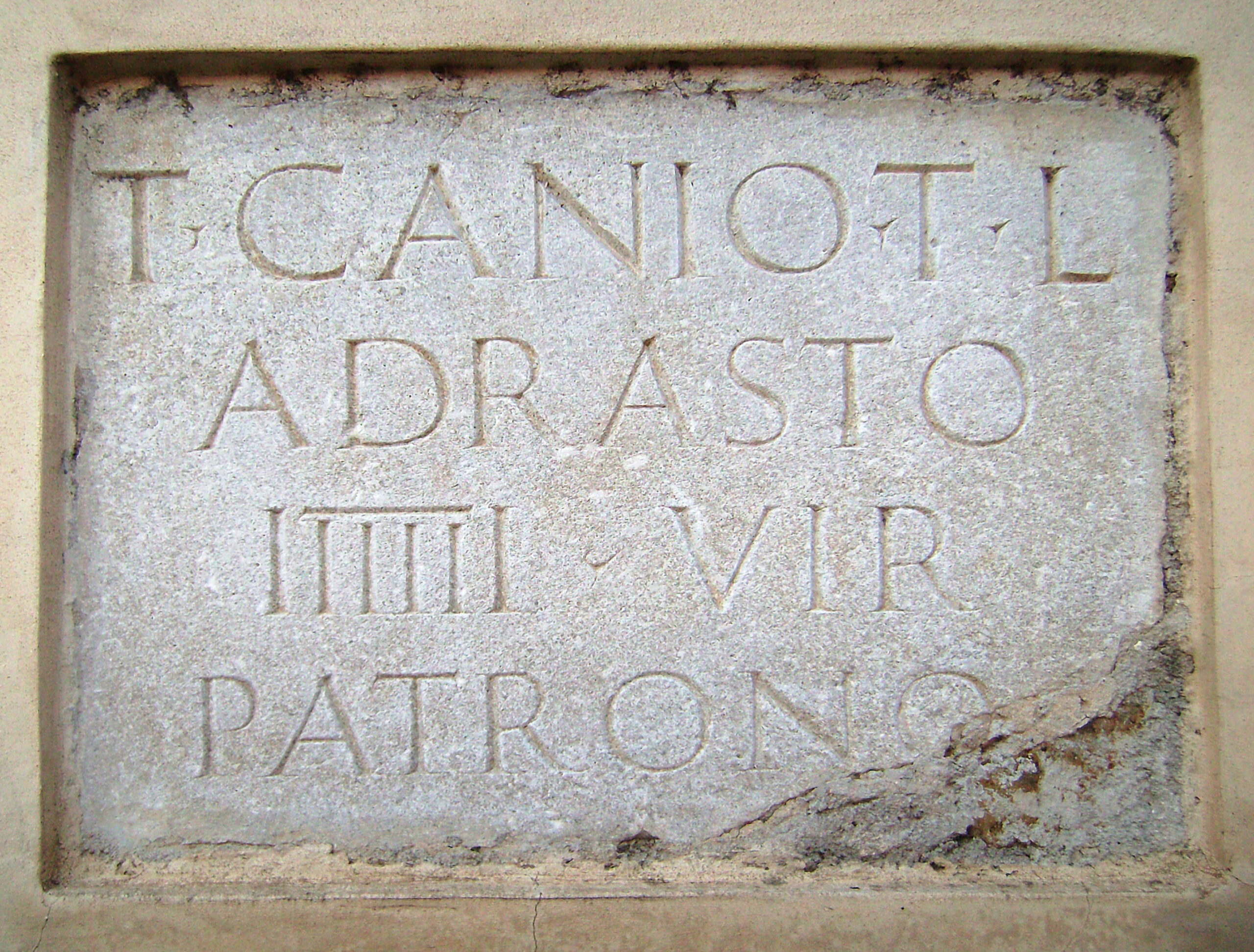 Epigrafe romana